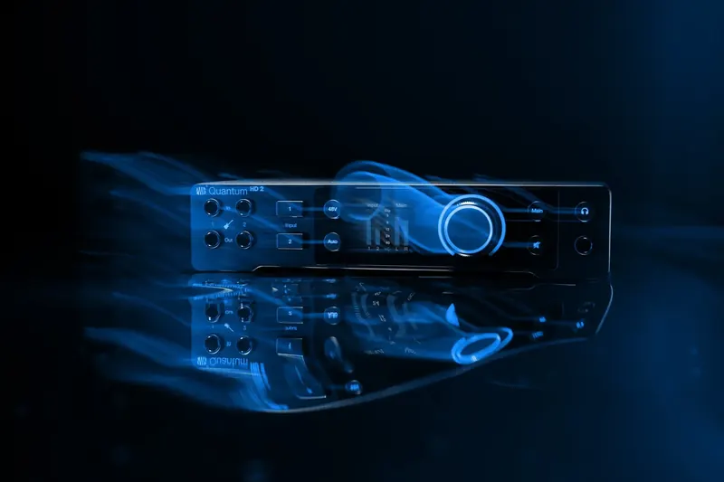 PreSonus Quantum HD2 Elevated Photo shutter drag hero image
