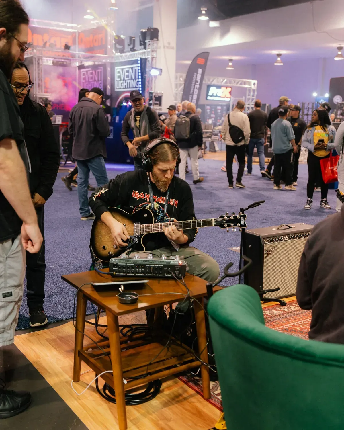 Fender Studio booth at NAMM 2026