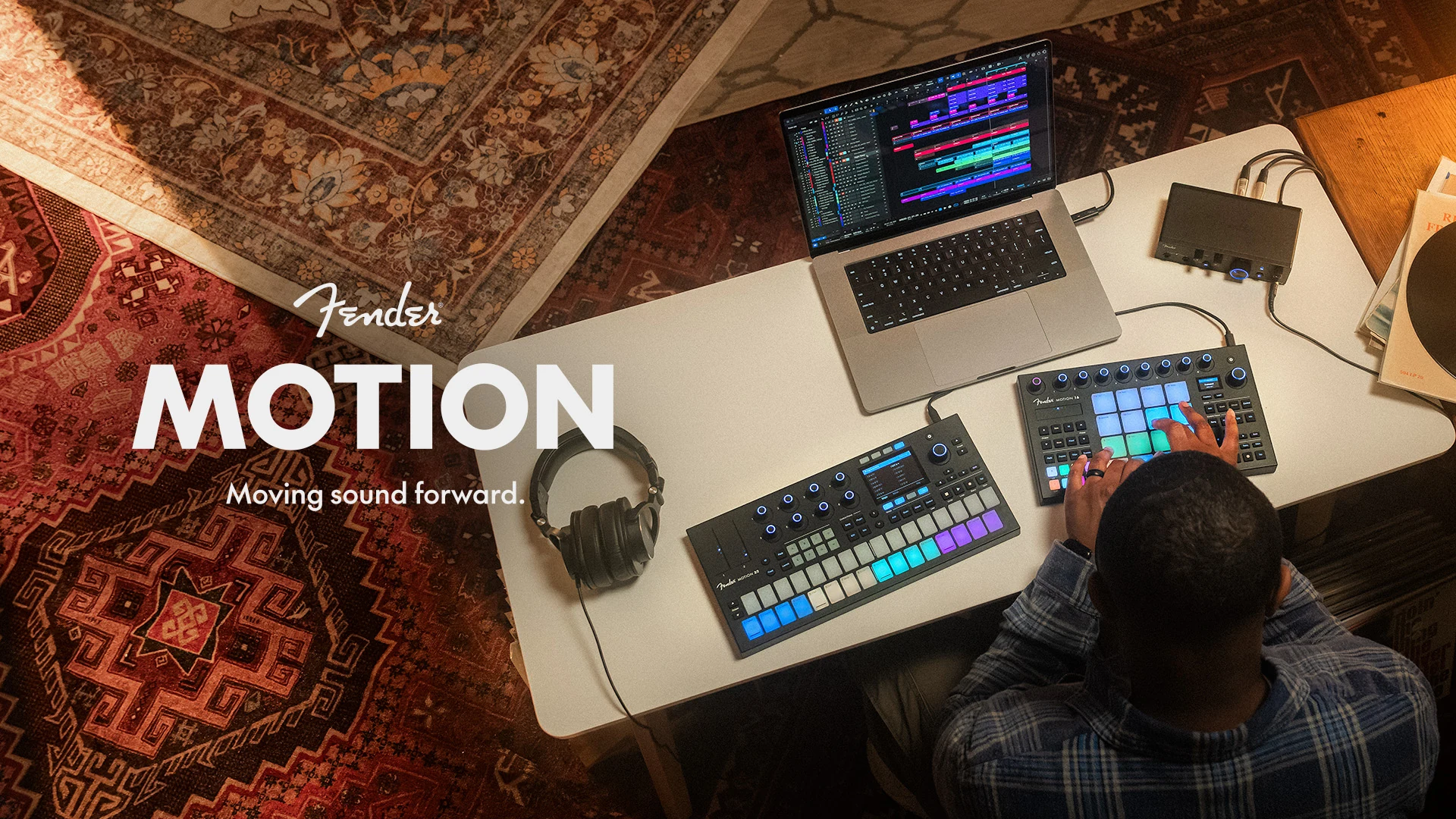 Fender Motion controllers launch hero film key art